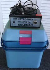 ELEKTRO Kühl+Warmhalte-BOX 12V/24L -für CAMPING +AUTO, -mit TRAFO/ NETZTEIL-gut