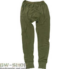ORIGINAL BUNDESWEHR UNTERHOSE LANG OLIV / TROPEN KHAKI NEU BW HOSE ARMEE WINTER