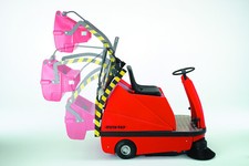 Stolzenberg TwinTop TTE 1100 H Aufsitz Kehrmaschine Kehrsaugmaschine inkl. Akkus