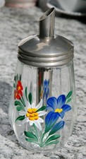 Zuckerstreuer Glas mit