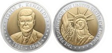 Medaille john kennedy - john, f.