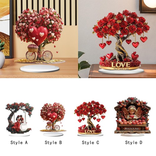 Tischdekoration valentinstag - tischdekoration,