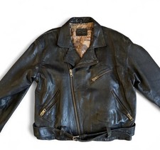 Lederjacke Herren XL Lammnappa