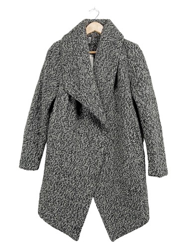 Wollmantel damen grau gr - grau,