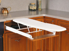 Bügelbrett für Einbau IronFix m. Ärmelbrett klappbar, integrierbar, f Schubladen