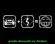 MINI Cooper JCW R56 F56 Kurve Smile Aufkleber Tuning Sticker FUN JDM OEM Turbo