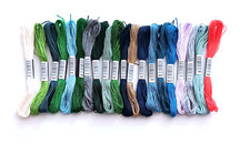 Stickgarn Konvolut 20 Stk- 8