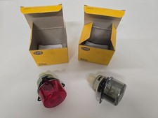2x Hella Positionsleuchten Leuchte 2NE 008 221-031 2ZR 008 221-051 grau und rot