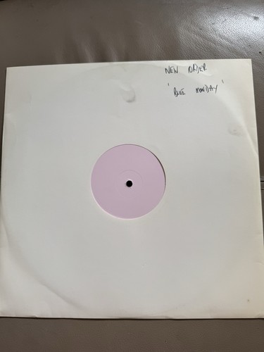 New order rare test pressing - order,