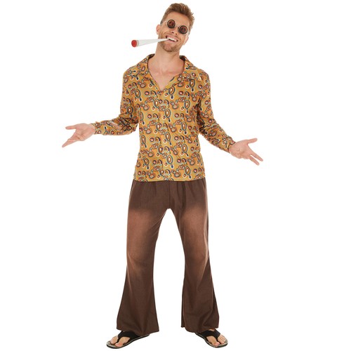Herrenkostüm hippie john - herrenkostüm,