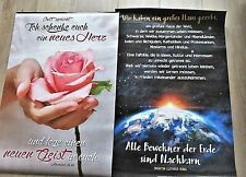 2 Karwohlposter mit  Posterschiene