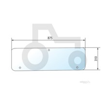 Heckscheibe unten passend zu