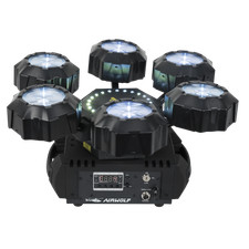 Showtec Airwolf LED RGBW Effekt Licht DMX Veranstaltung Laser Strobo