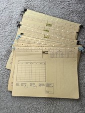 Laterale Hängemappe 15 Stück Hänge-Hefter mit kaufm. Heftung Leitz Alpha