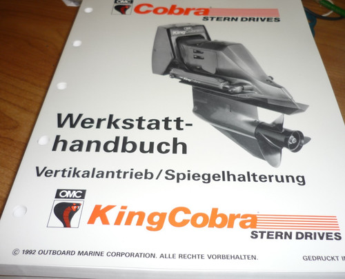 Omc cobra stern - stern, drives
