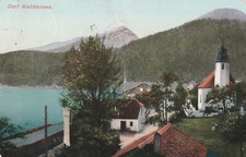 AK Dorf Walchensee - 1918 -