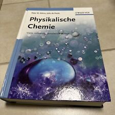 Physikalische Chemie - Peter W. Atkins, Julio de Paula | Vierte Auflage