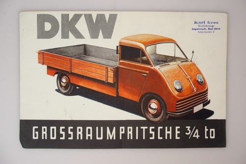 Dkw großraumpritsche 4 - , 3/4
