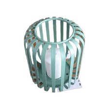 ELAMBIA Design-Windlicht inkl. LED-Kerze Flamme Luma, Timer Tü