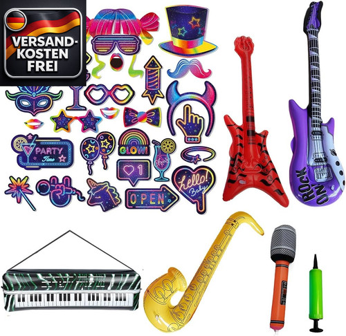 Fotobox accessoires neon party - neon,