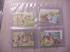 Indianer vom Schlangenfluss von 1992  - Superpuzzle mit allen 4  BPZ