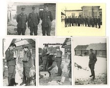 5x Orig. Foto Heer Offiziere