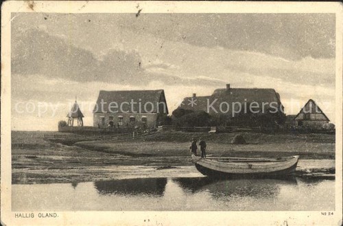 Hallig oland fischerboot - oland,