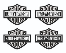 Harley-Davidson Original Aufkleber 4 Stück 62mm X 48mm NEU. Sticker 