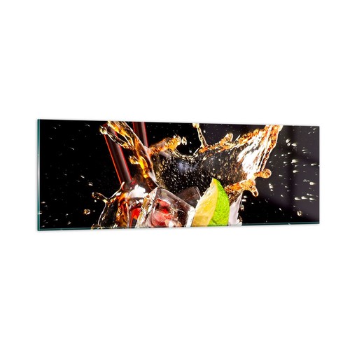 Wandbilder 90x30cm glasbild - wandbilder,