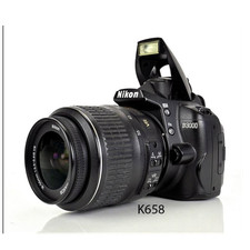 Nikon D3000 DSLR mit 18-55mm