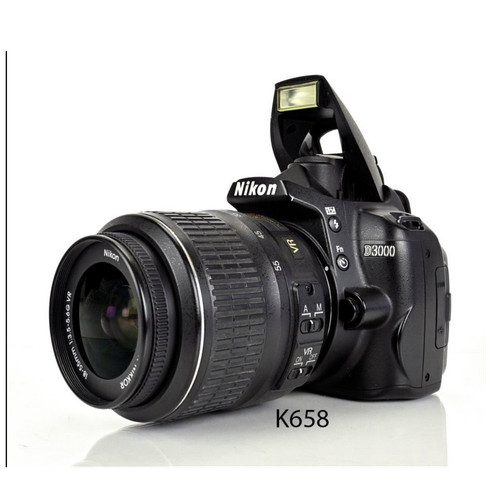 Nikon d3000 dslr - mit, 18-55mm