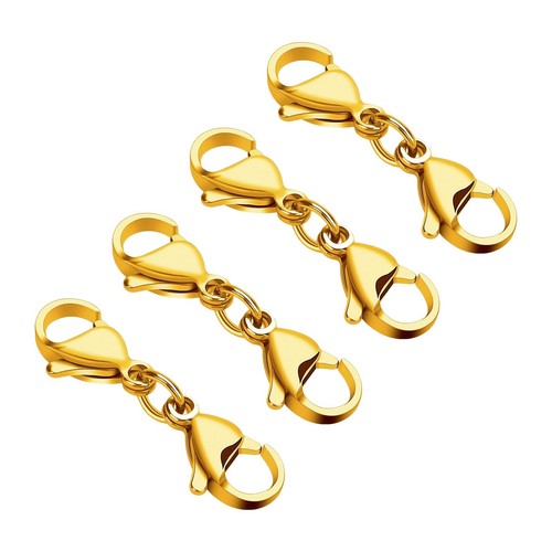 Kettenverlängerung gold - 4x,
