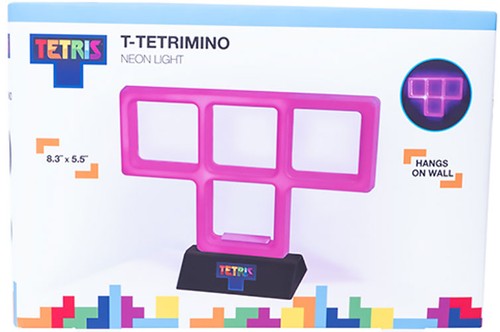 Neon lampe tetris - neon-lampe, lila