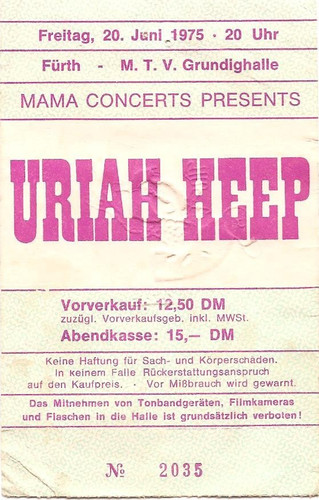 Uriah heep concert - uriah,