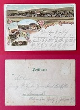 Litho AK CUNEWALDE um 1900