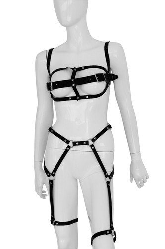 Bdsm bondage damen leder - bondage, bh