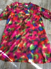 Nolita Kleid Größe L Bunt Regenbogen Tunika