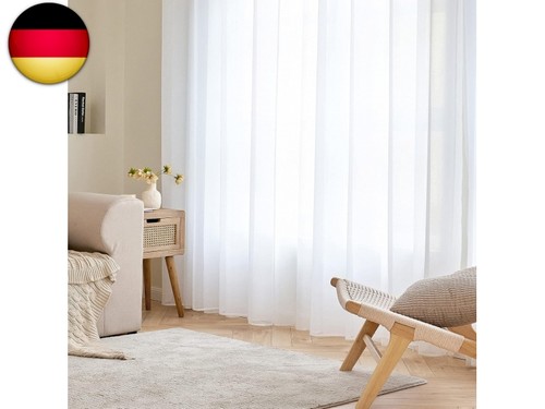 2er set sheer - set, vorhang