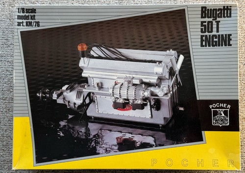 Pocher bugatti engine - engine,