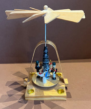 Mini Holz Engel Bergm Pyramide