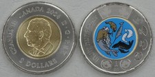Kanada 2 Dollars Gedenkmünze 2024 Inuit Nunangat in Farbe unz.