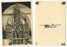 09580 - Herrgottskirche Creglingen - Riemenschneider-Altar - alte Ansichtskarte