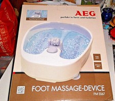 Fußbad Whirlpool *AEG* Fuss- Massagegerät FM 5567 - Whirlpool-Effekt  4-Stufen