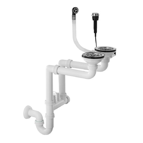 Qls doppelbecken siphon - qls, doppelbecken-siphon