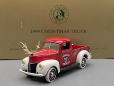 Modellautos 1:24 Franklin Mint  Ford Pickup 1940 Weihnachts Truck 1999 mit OVP