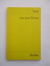 Schimmel saadi aus - schimmel, hrsg.