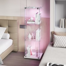 Schrank Hartglas Vitrine