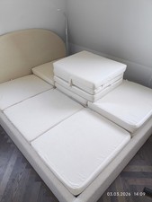 Klappbare Matratzen Beige