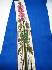 Kreuzstich Stickbild Blumen