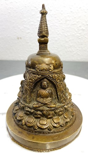 Bronze stupa chorten - bronze,